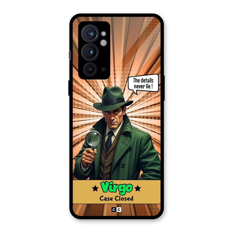 Detective Virgo Glass Back Case for OnePlus 9RT 5G