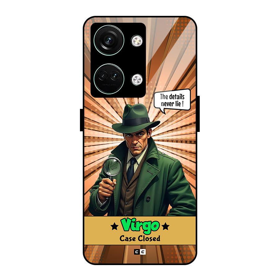 Detective Virgo Glass Back Case for Oneplus Nord 3