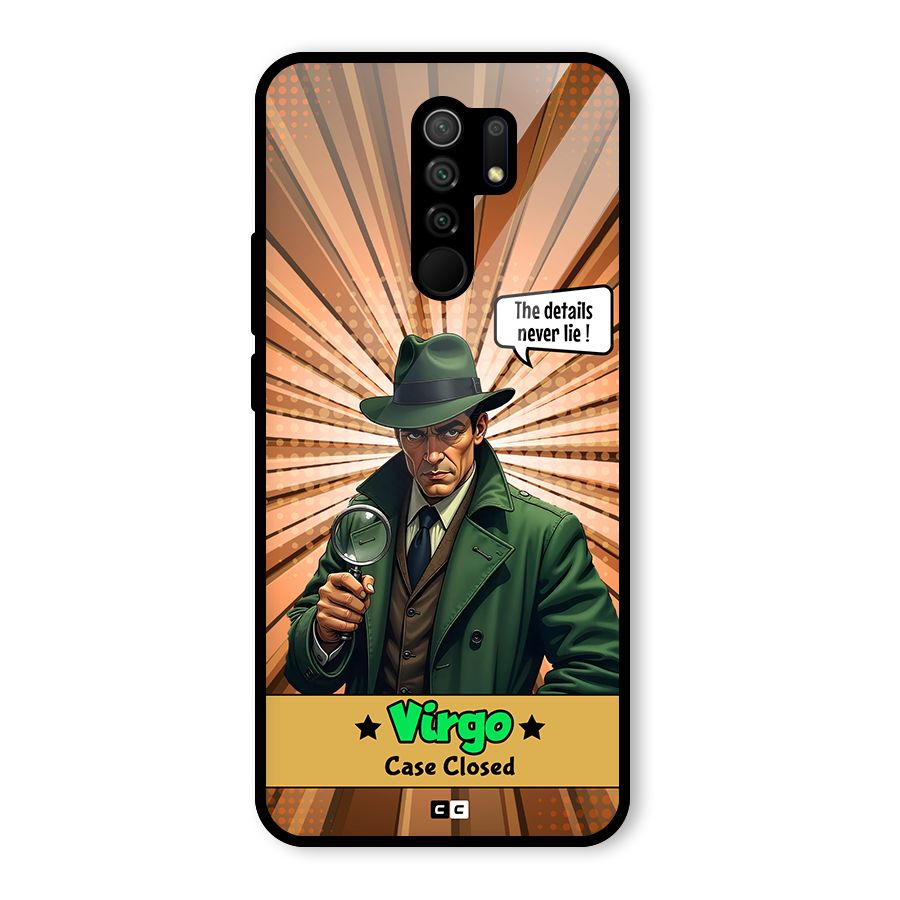 Detective Virgo Glass Back Case for Poco M2