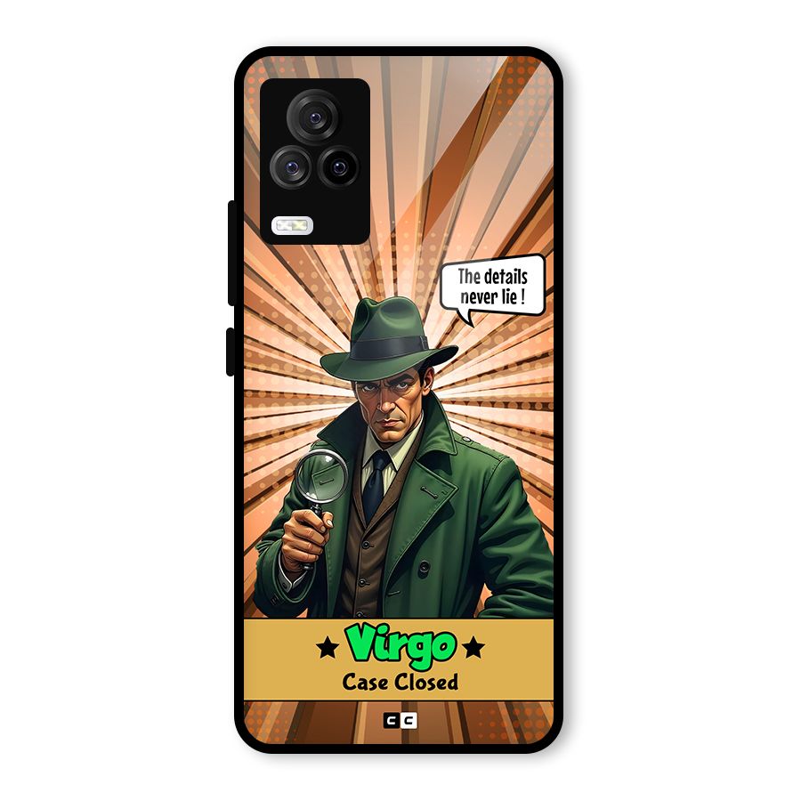 Detective Virgo Glass Back Case for Vivo iQOO 7 Legend 5G