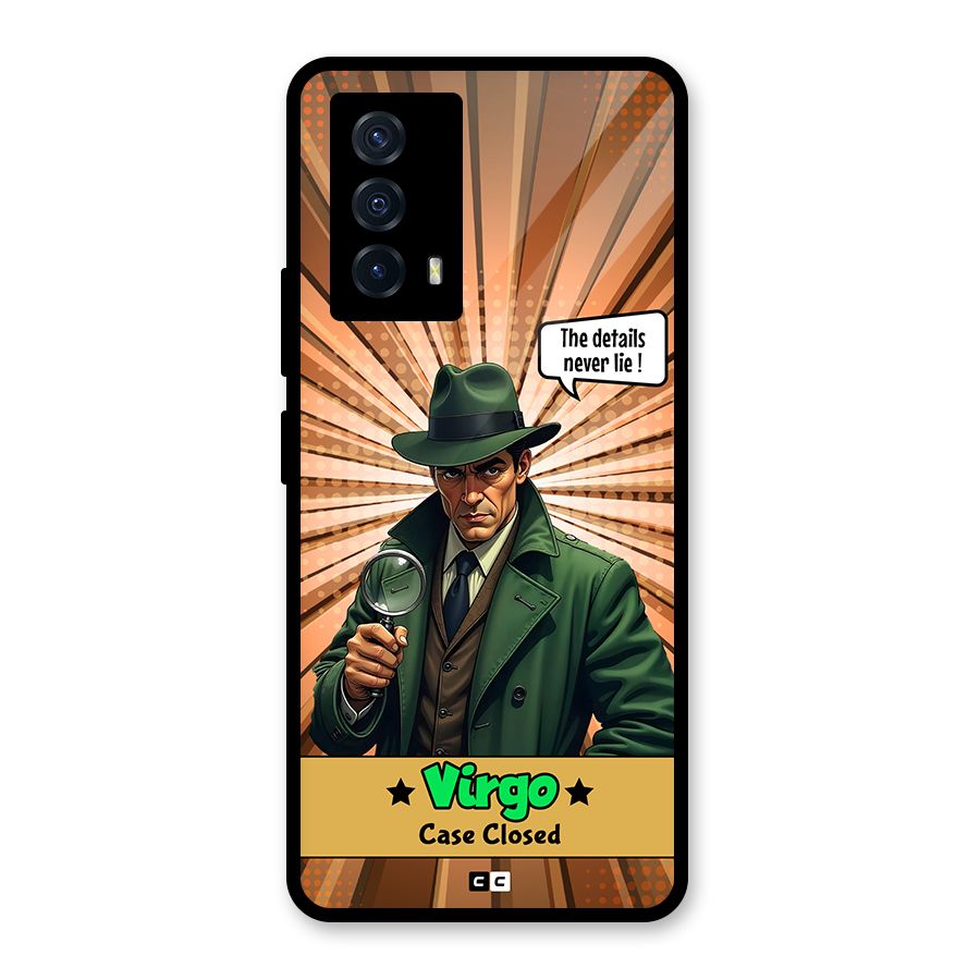 Detective Virgo Glass Back Case for Vivo iQOO Z5