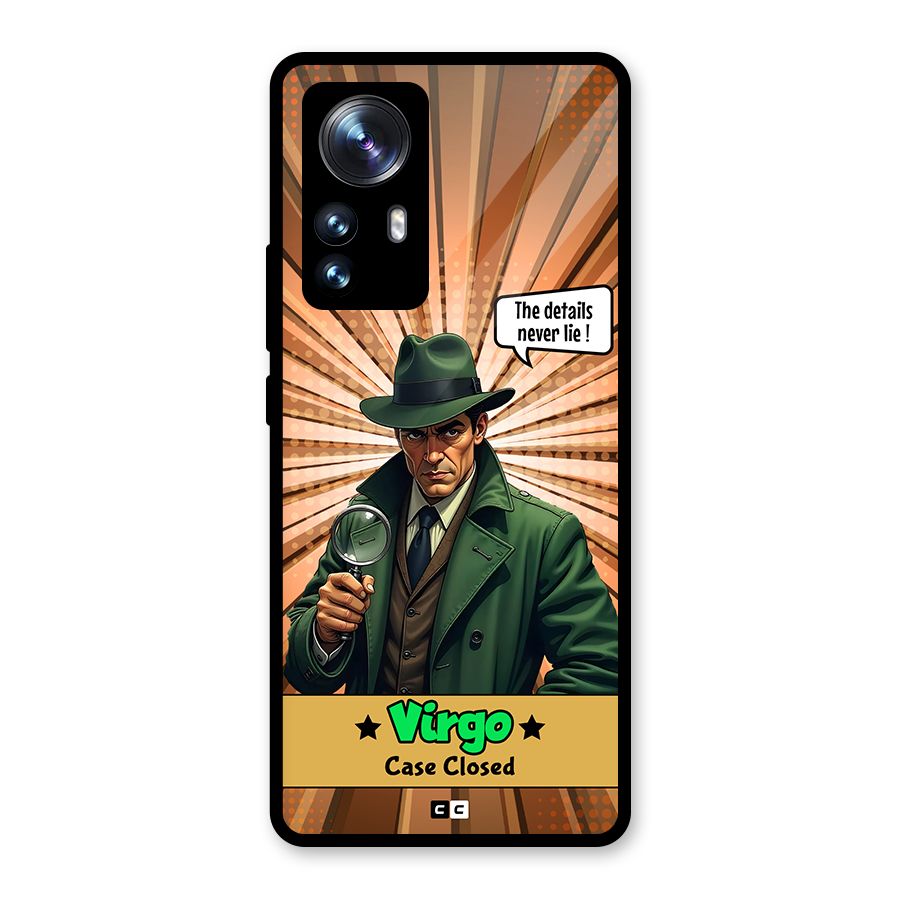 Detective Virgo Glass Back Case for Xiaomi 12 Pro