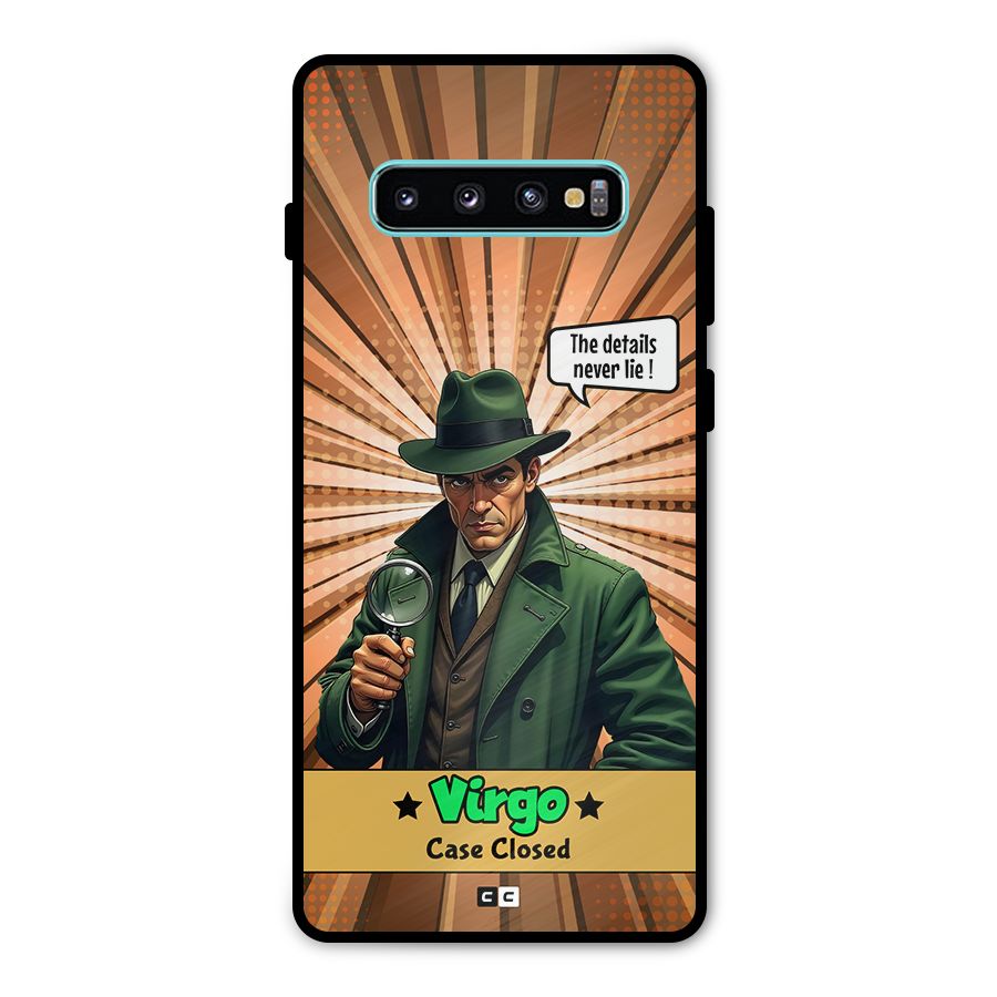 Detective Virgo Metal Back Case for Galaxy S10 Plus