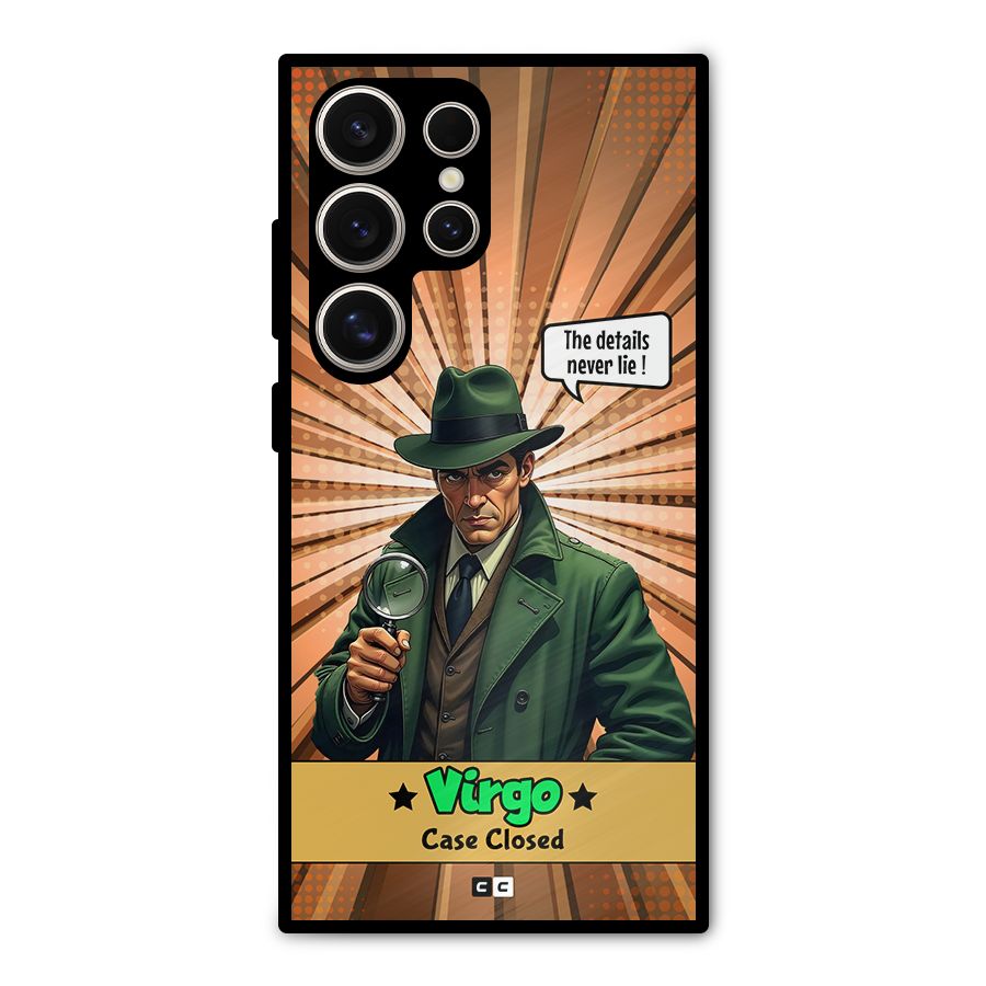 Detective Virgo Metal Back Case for Galaxy S24 Ultra