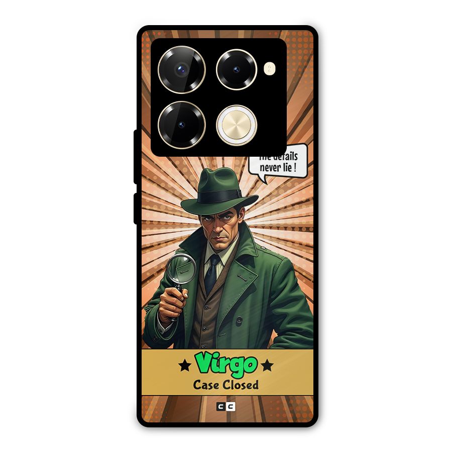 Detective Virgo Metal Back Case for Infinix Note 40 Pro Plus
