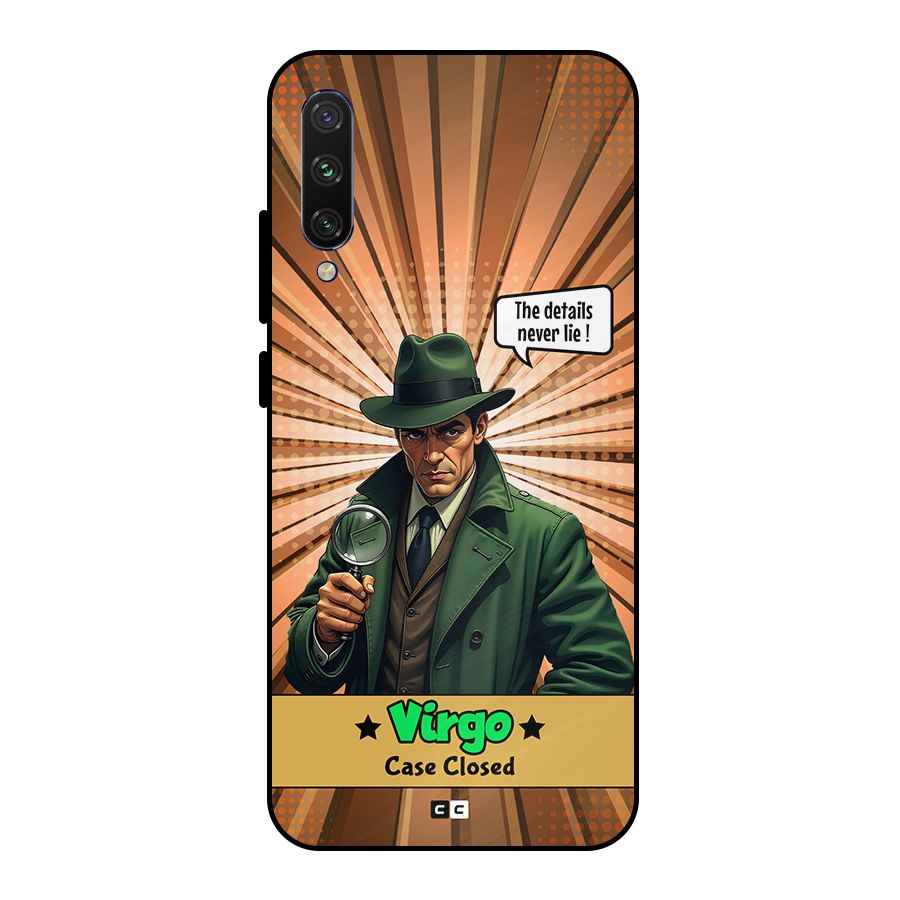 Detective Virgo Metal Back Case for Mi A3