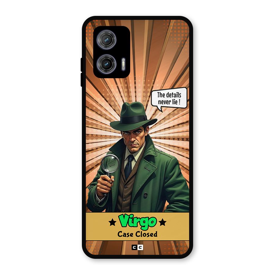 Detective Virgo Metal Back Case for Moto G73