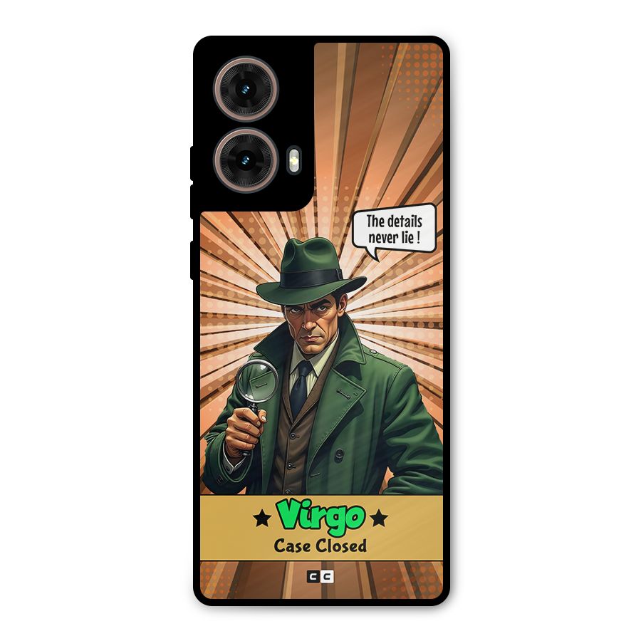 Detective Virgo Metal Back Case for Moto G85