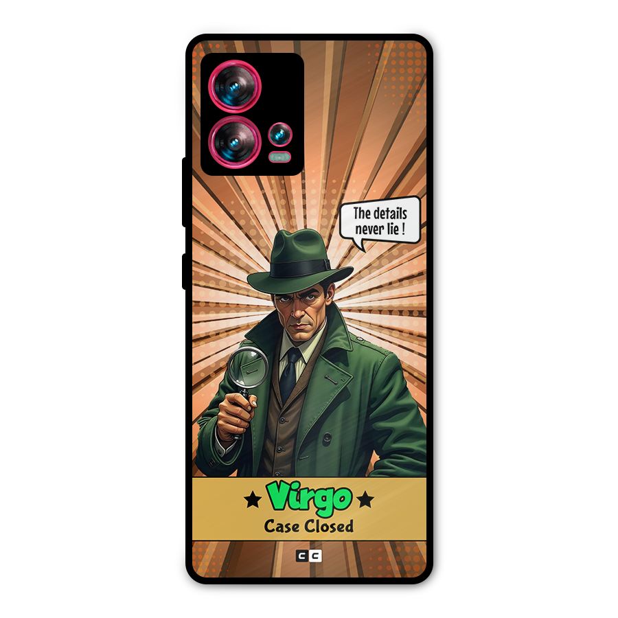Detective Virgo Metal Back Case for Motorola Edge 30 Fusion