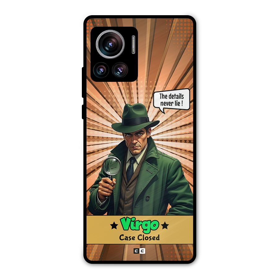 Detective Virgo Metal Back Case for Motorola Edge 30 Ultra