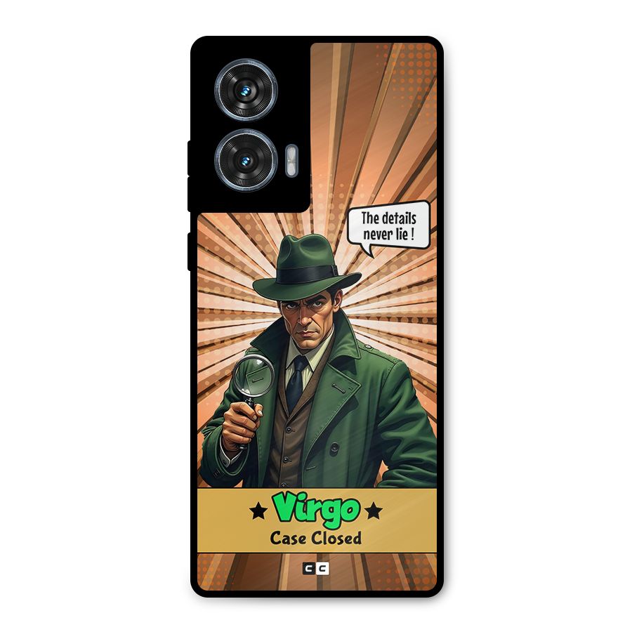 Detective Virgo Metal Back Case for Motorola Edge 50 Fusion