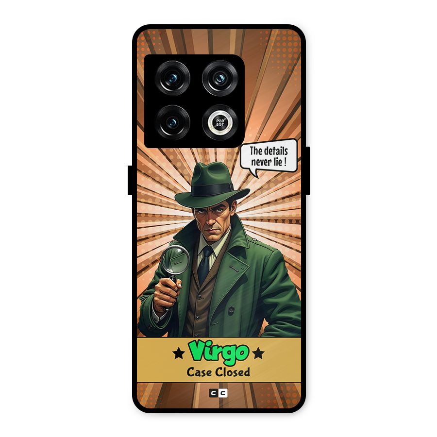 Detective Virgo Metal Back Case for OnePlus 10 Pro 5G
