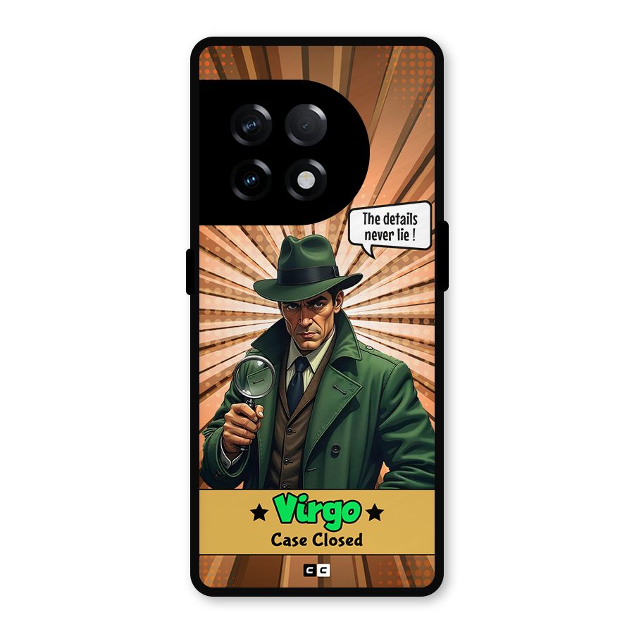 Detective Virgo Metal Back Case for OnePlus 11R