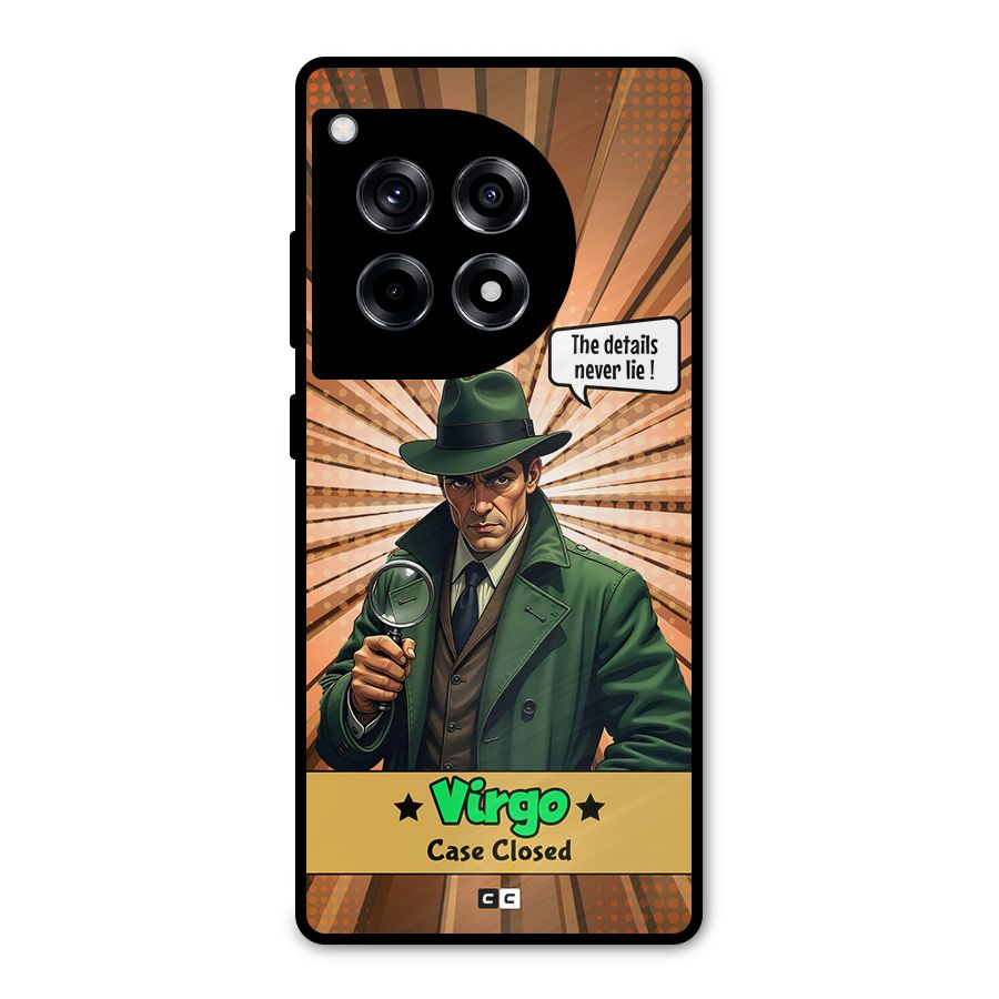 Detective Virgo Metal Back Case for OnePlus 12R