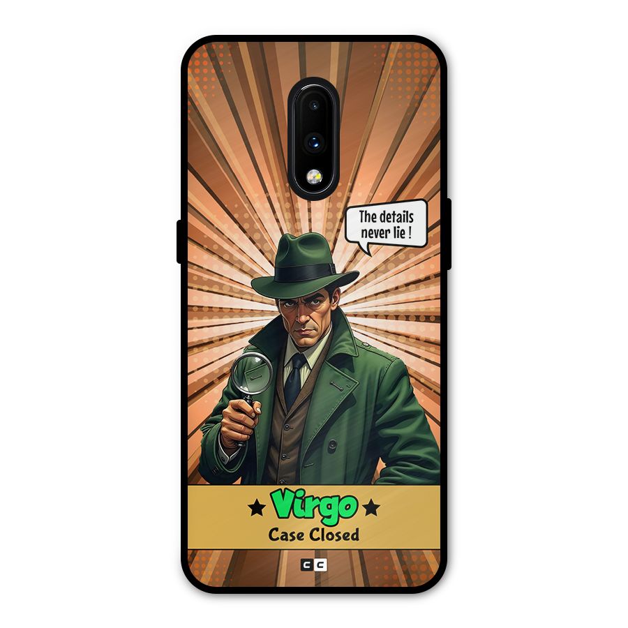 Detective Virgo Metal Back Case for OnePlus 7
