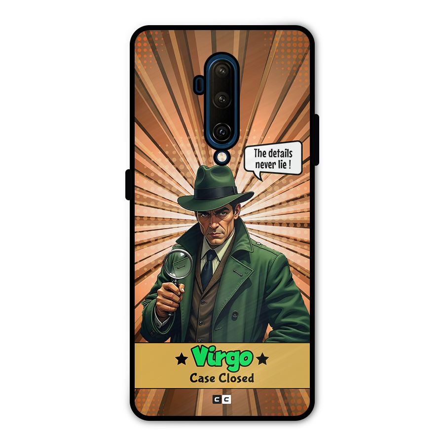 Detective Virgo Metal Back Case for OnePlus 7T Pro