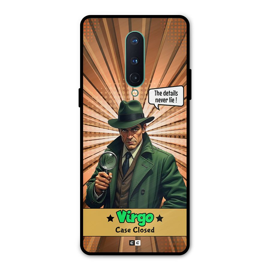Detective Virgo Metal Back Case for OnePlus 8