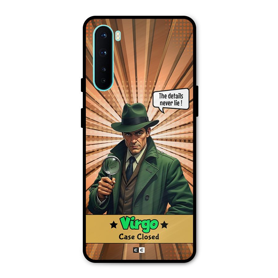 Detective Virgo Metal Back Case for OnePlus Nord