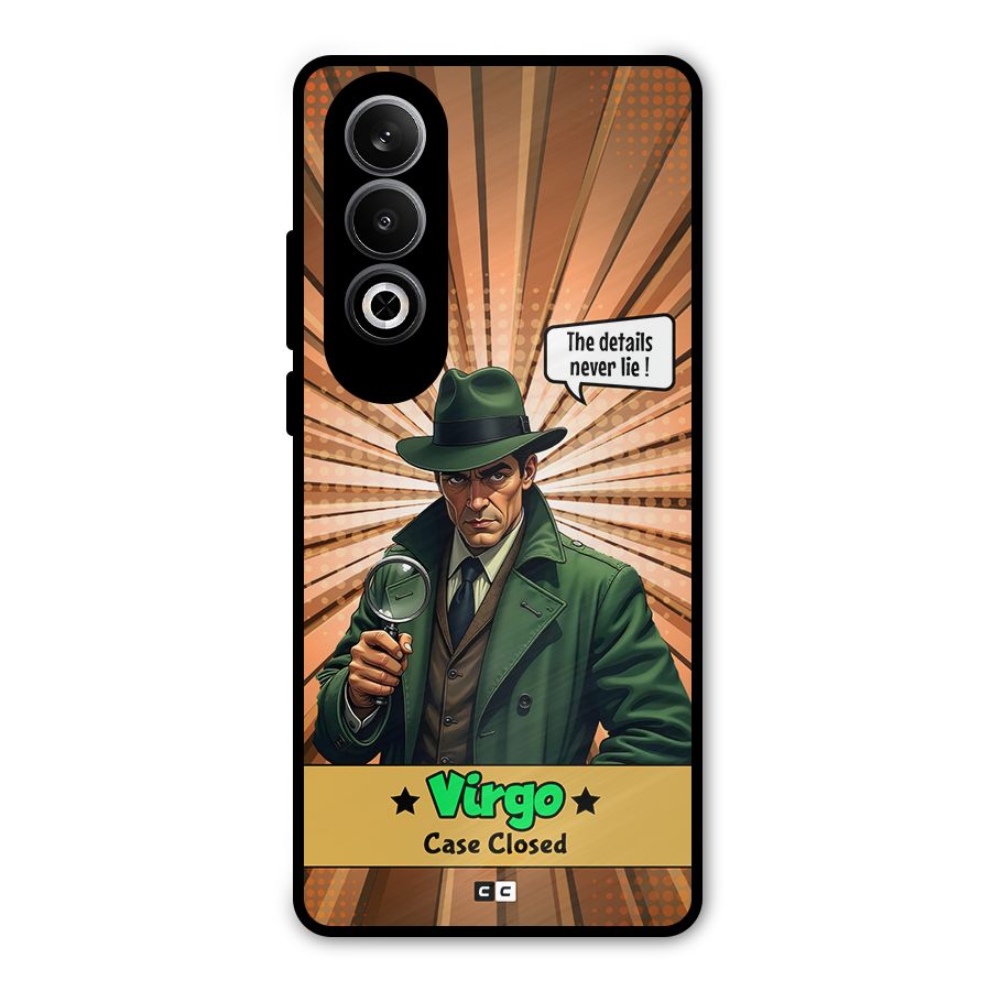 Detective Virgo Metal Back Case for OnePlus Nord CE4
