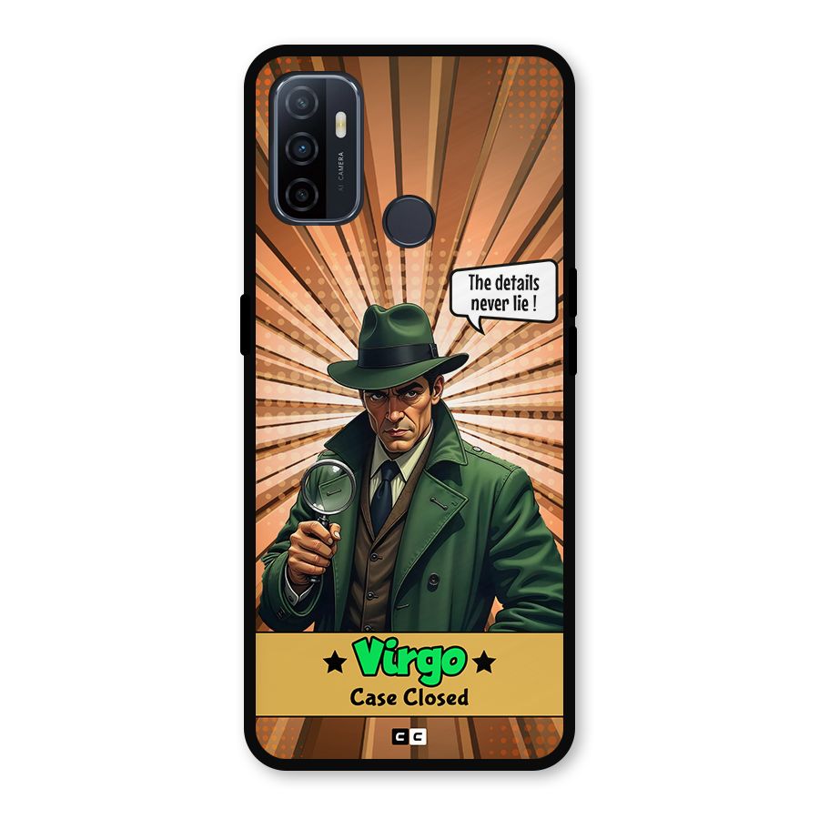 Detective Virgo Metal Back Case for Oppo A53