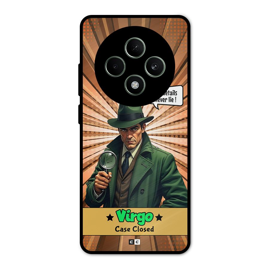 Detective Virgo Metal Back Case for Oppo F27