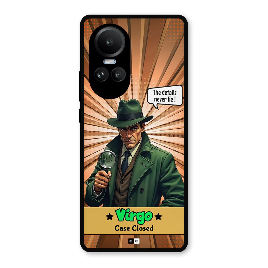Detective Virgo Metal Back Case for Oppo Reno10