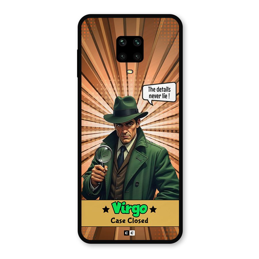 Detective Virgo Metal Back Case for Poco M2 Pro
