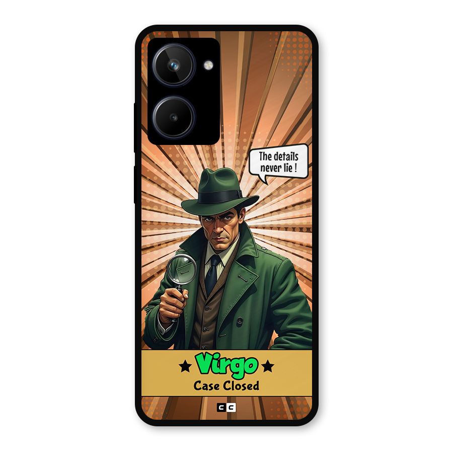 Detective Virgo Metal Back Case for Realme 10