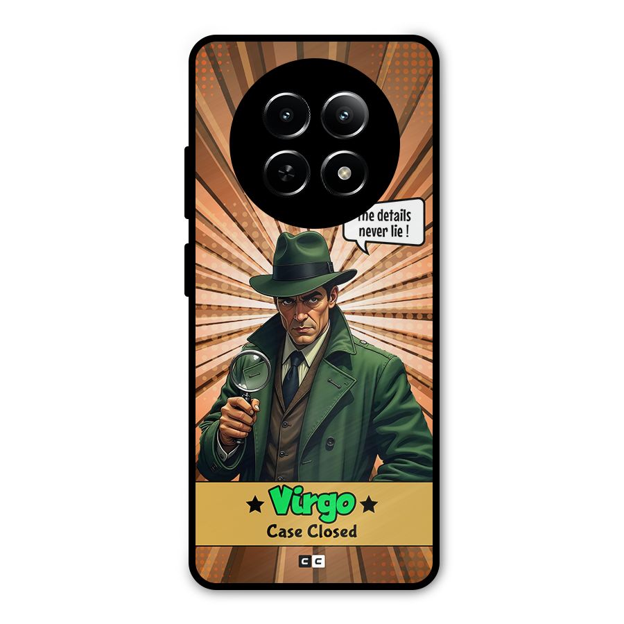 Detective Virgo Metal Back Case for Realme 12 5G