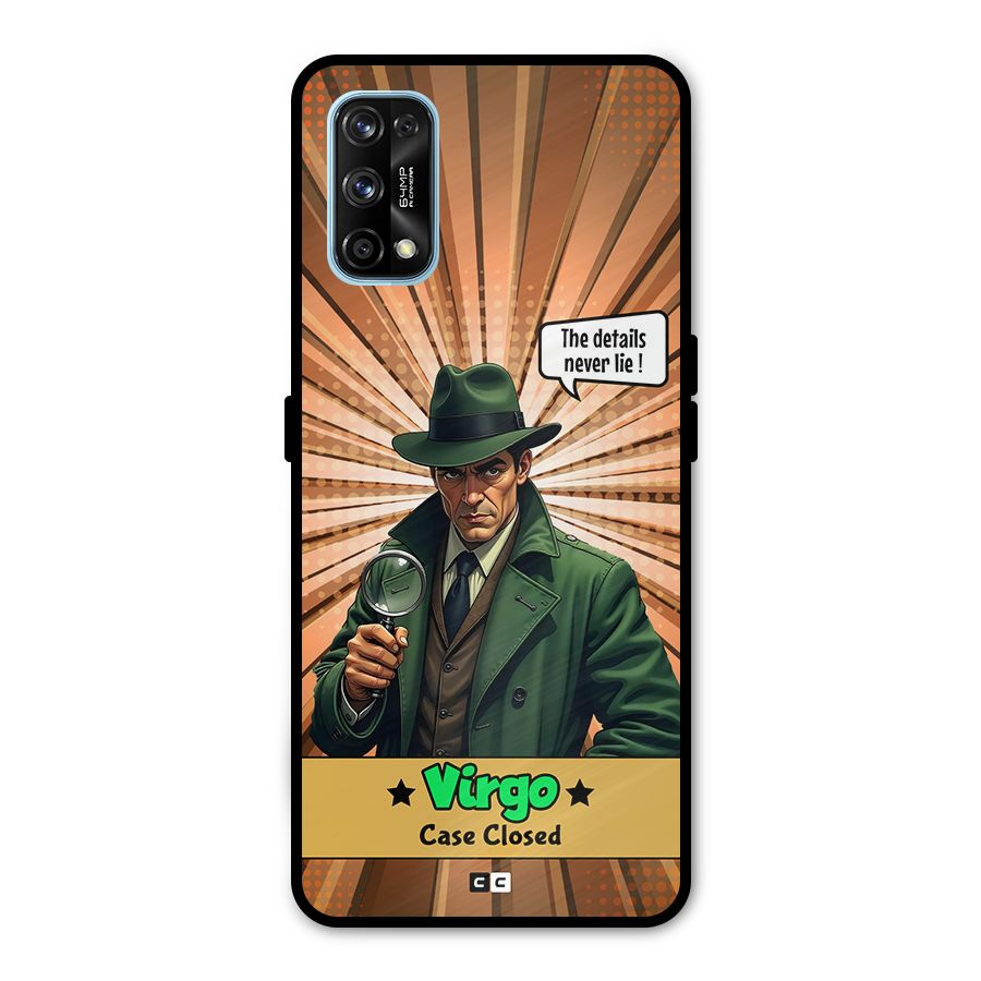 Detective Virgo Metal Back Case for Realme 7 Pro