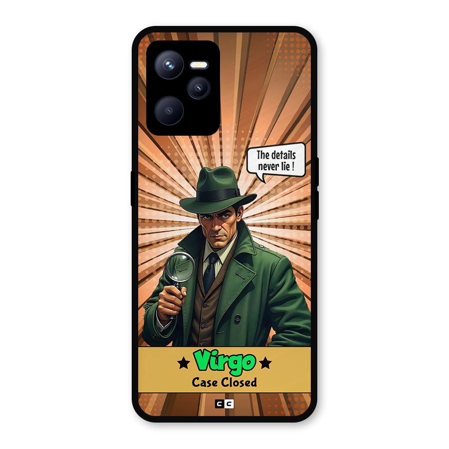 Detective Virgo Metal Back Case for Realme C35