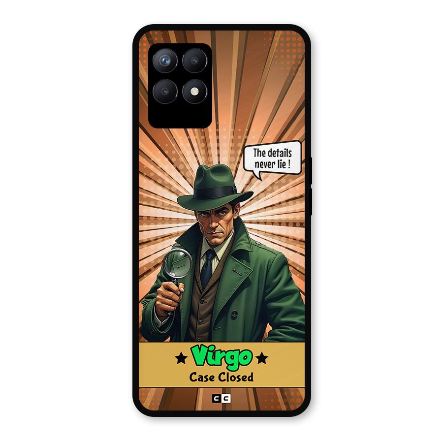 Detective Virgo Metal Back Case for Realme Narzo 50