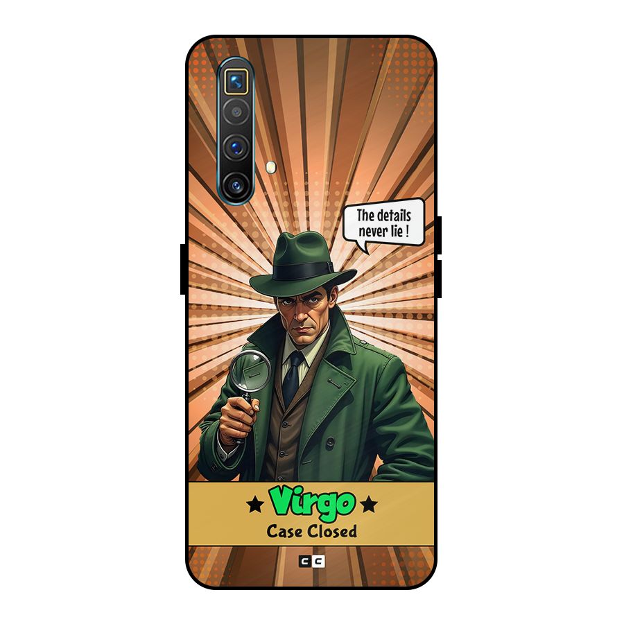 Detective Virgo Metal Back Case for Realme X3