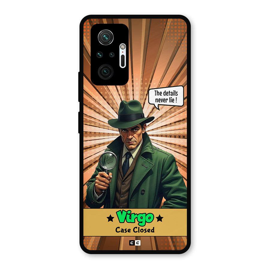 Detective Virgo Metal Back Case for Redmi Note 10 Pro Max