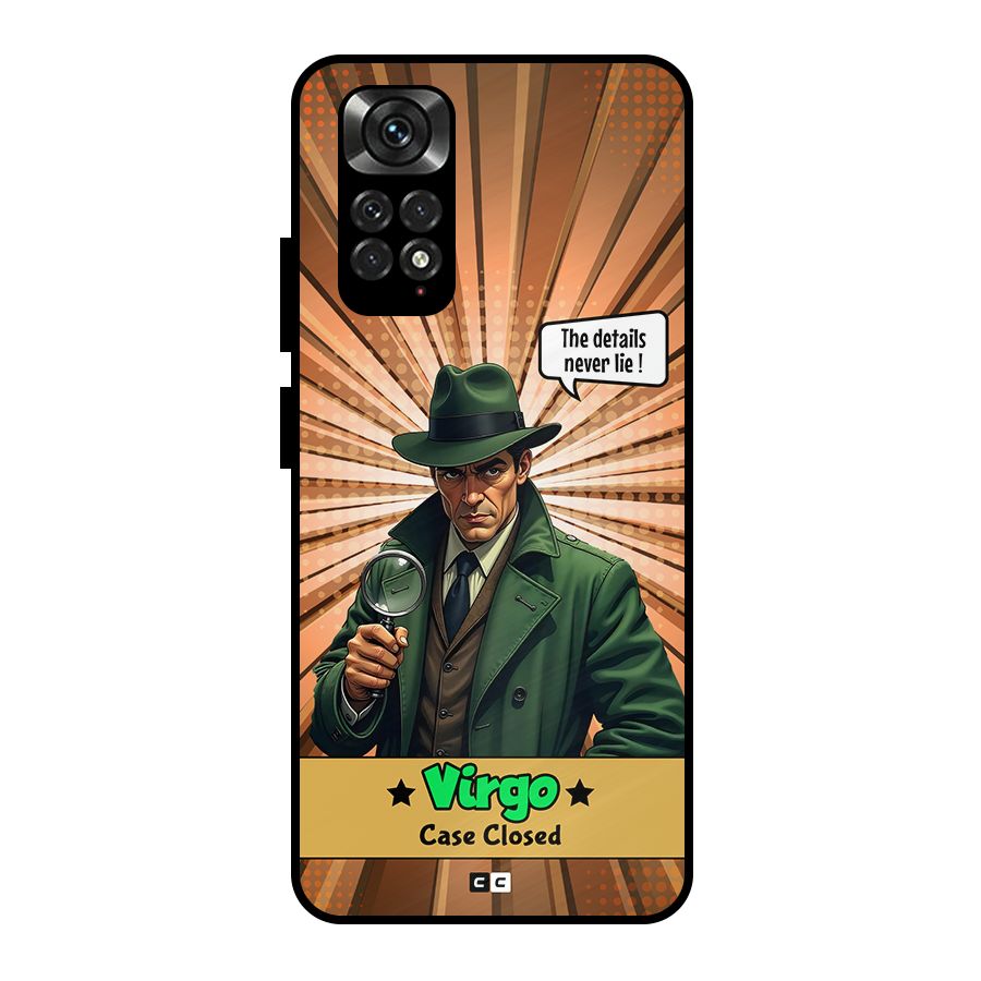 Detective Virgo Metal Back Case for Redmi Note 11 Pro Plus 5G