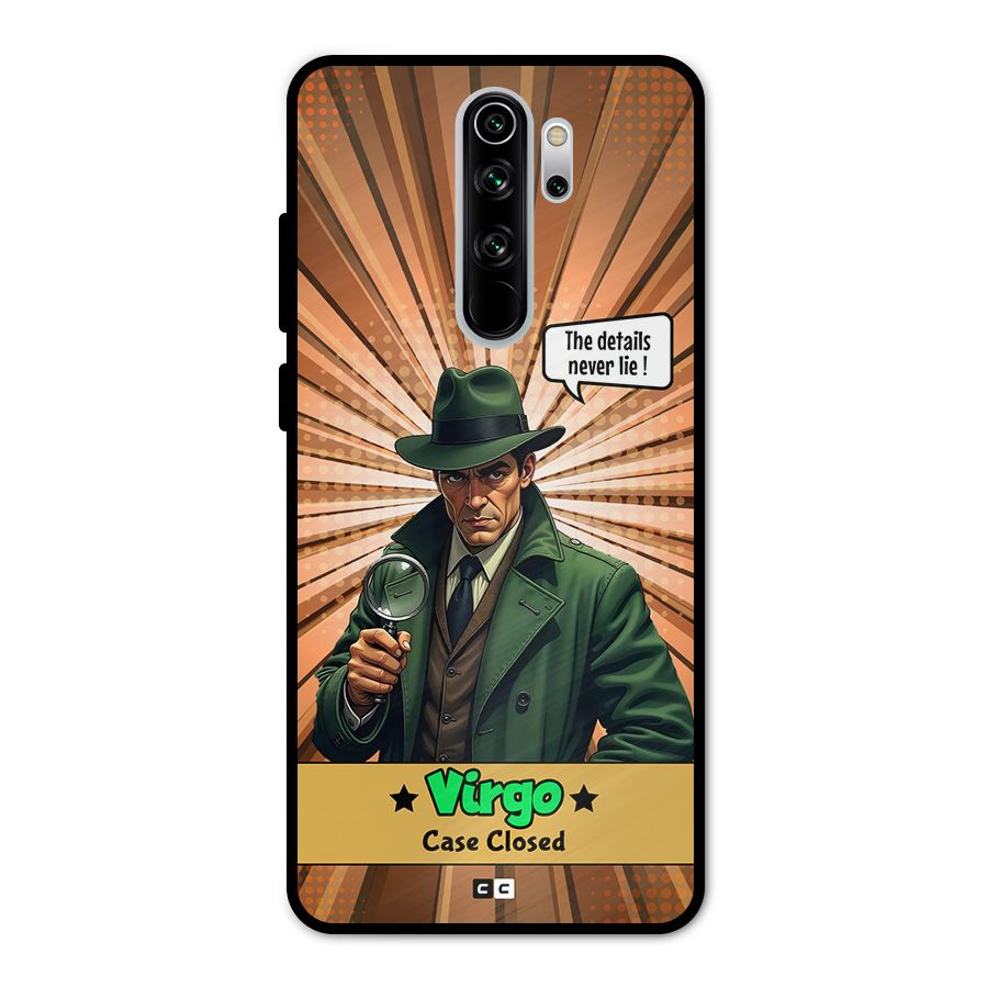 Detective Virgo Metal Back Case for Redmi Note 8 Pro