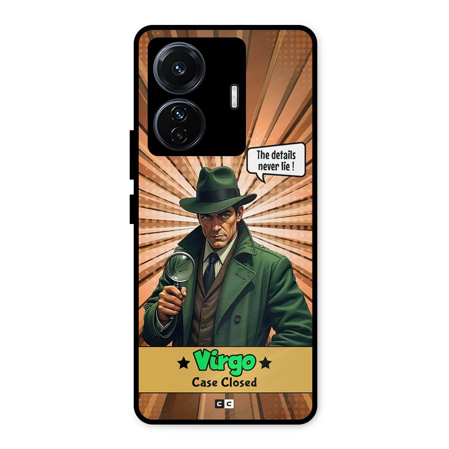 Detective Virgo Metal Back Case for Vivo T1 Pro