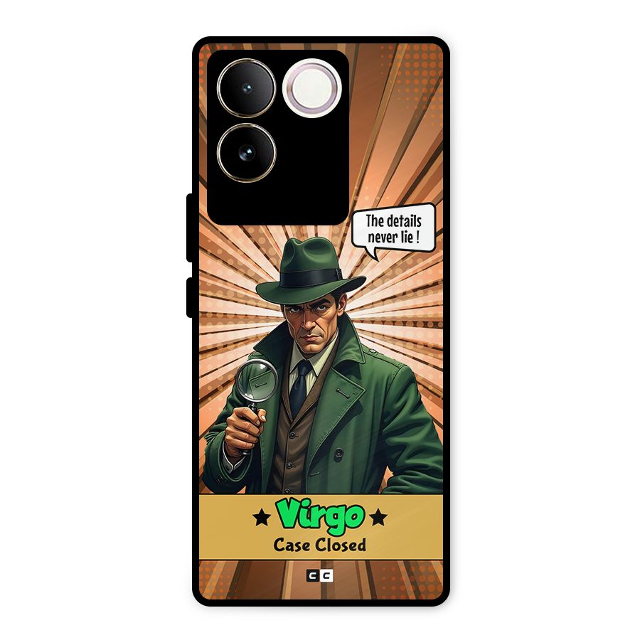 Detective Virgo Metal Back Case for Vivo T2 Pro