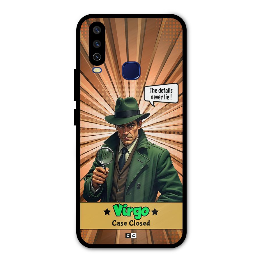 Detective Virgo Metal Back Case for Vivo U10