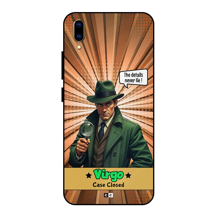 Detective Virgo Metal Back Case for Vivo V11 Pro