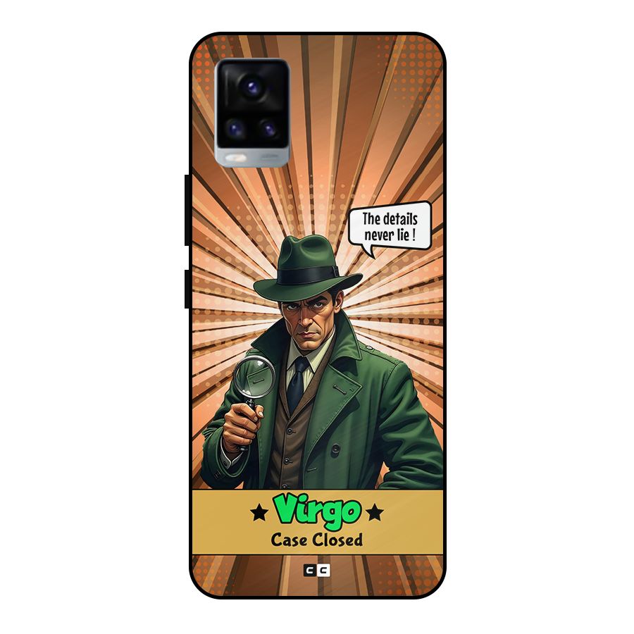 Detective Virgo Metal Back Case for Vivo V20