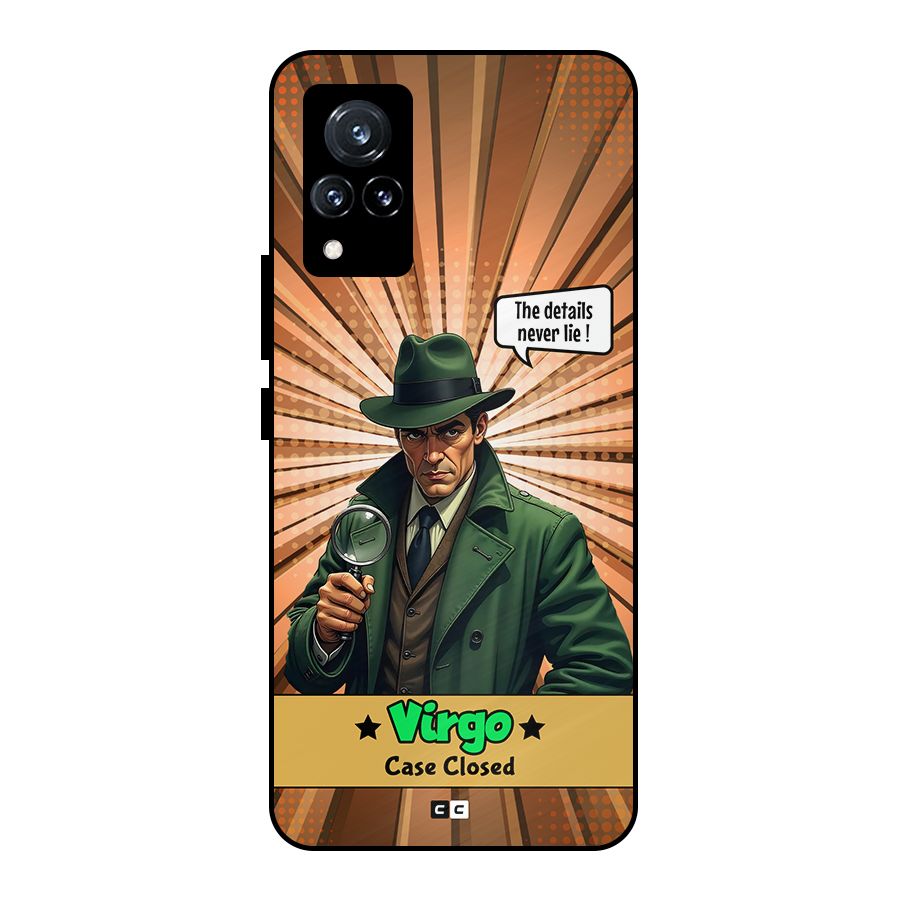 Detective Virgo Metal Back Case for Vivo V21 5G