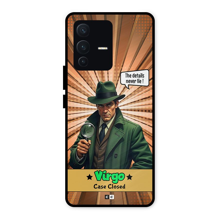Detective Virgo Metal Back Case for Vivo V23 5G