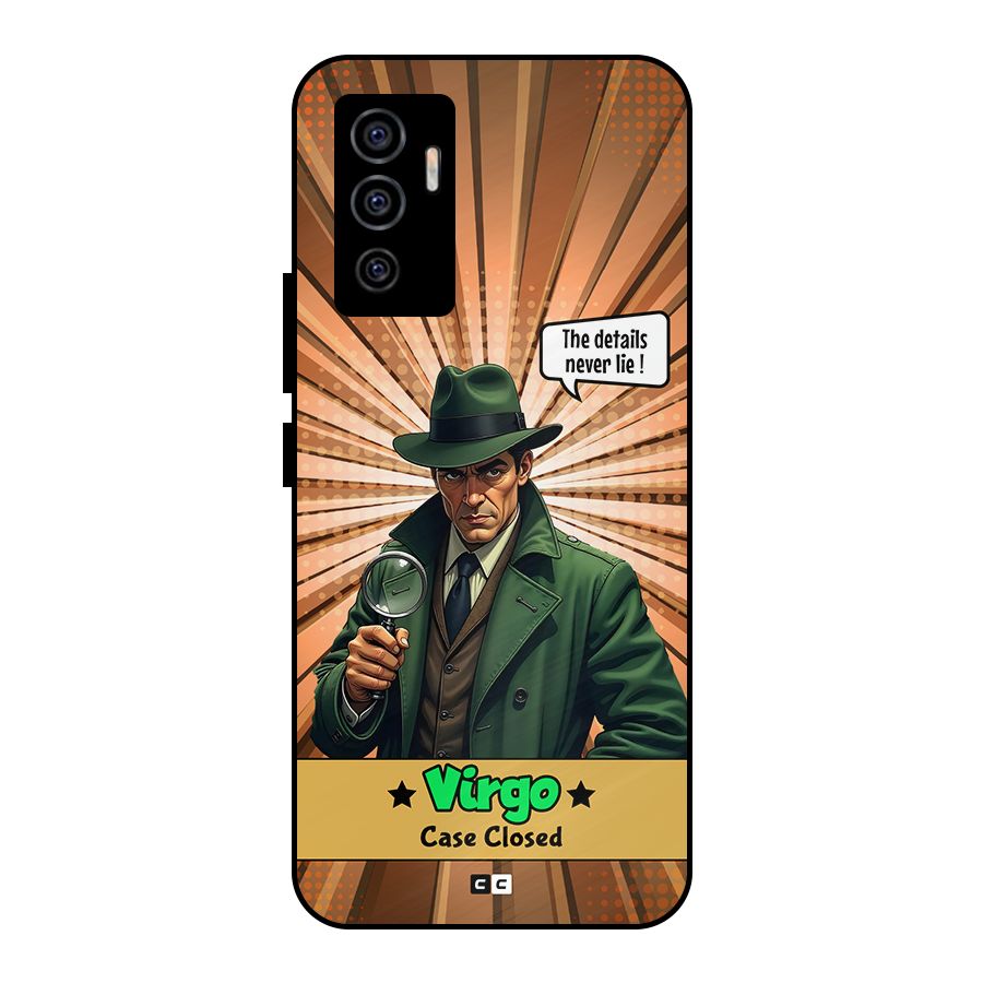Detective Virgo Metal Back Case for Vivo V23e