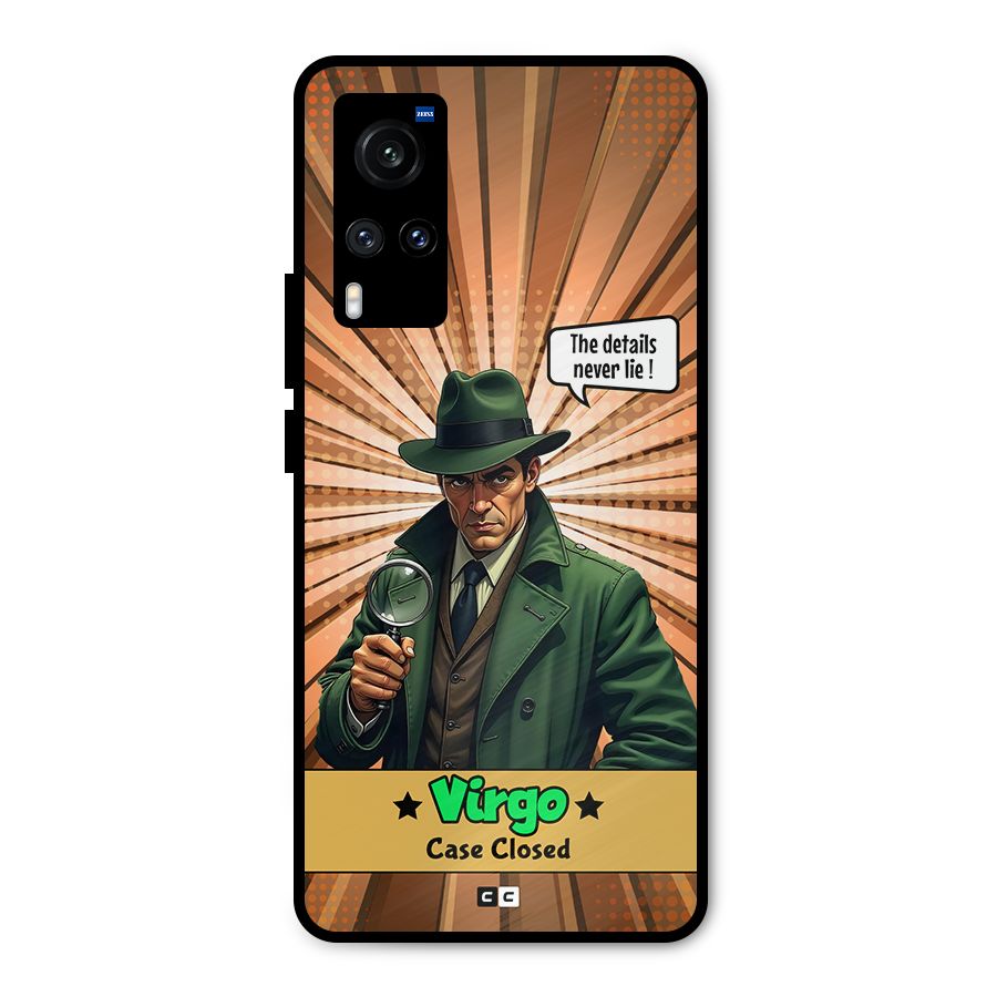 Detective Virgo Metal Back Case for Vivo X60