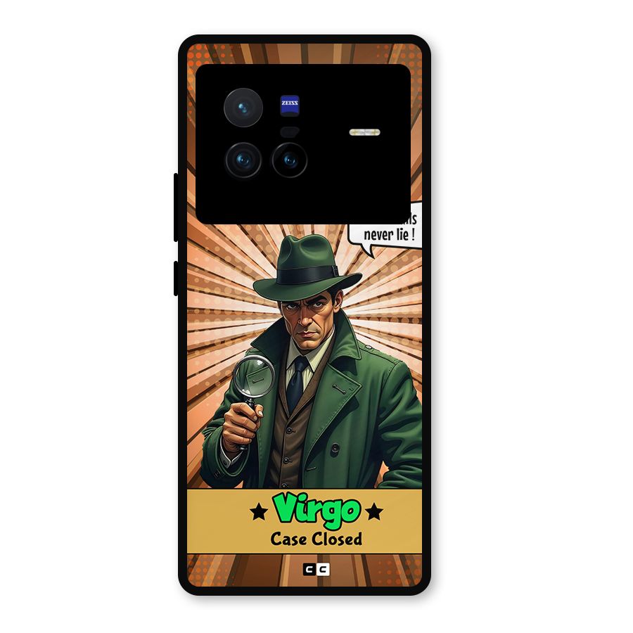 Detective Virgo Metal Back Case for Vivo X80