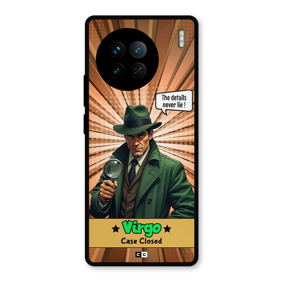 Detective Virgo Metal Back Case for Vivo X90