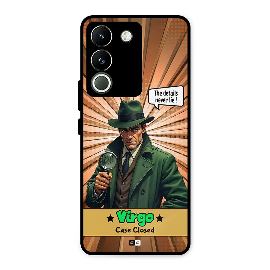 Detective Virgo Metal Back Case for Vivo Y200