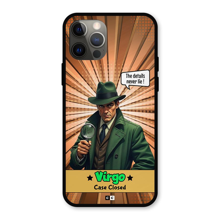 Detective Virgo Metal Back Case for iPhone 12 Pro