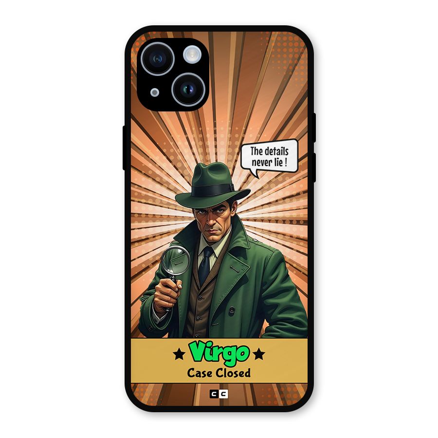 Detective Virgo Metal Back Case for iPhone 14